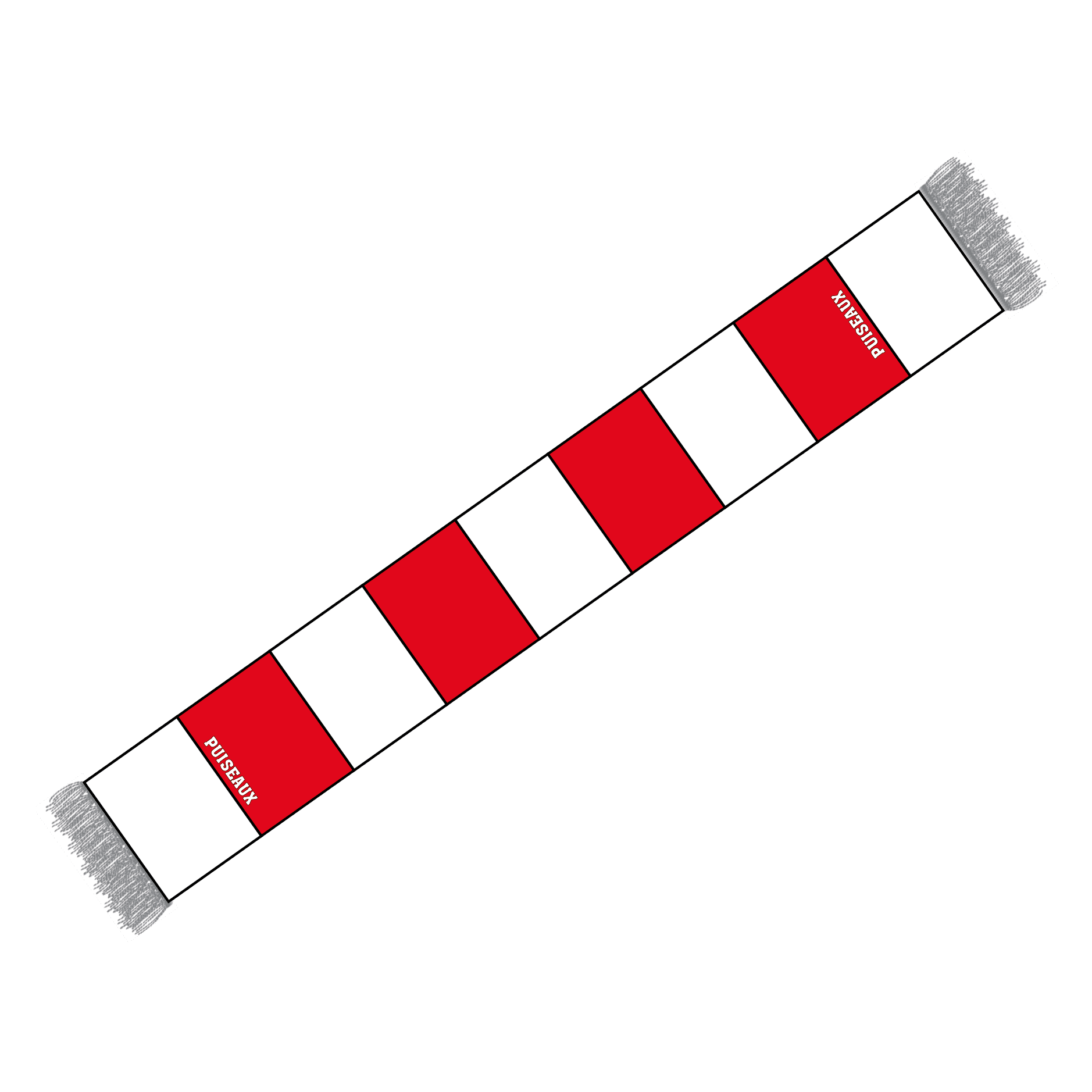 Écharpe tubulaire classique